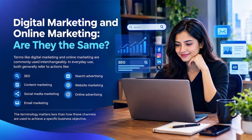 Digital Marketing and Online Marketing: Are They the Same?
