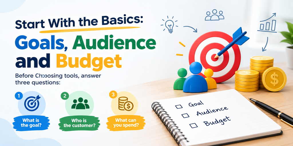 Start With the Basics: Goals, Audience and Budget