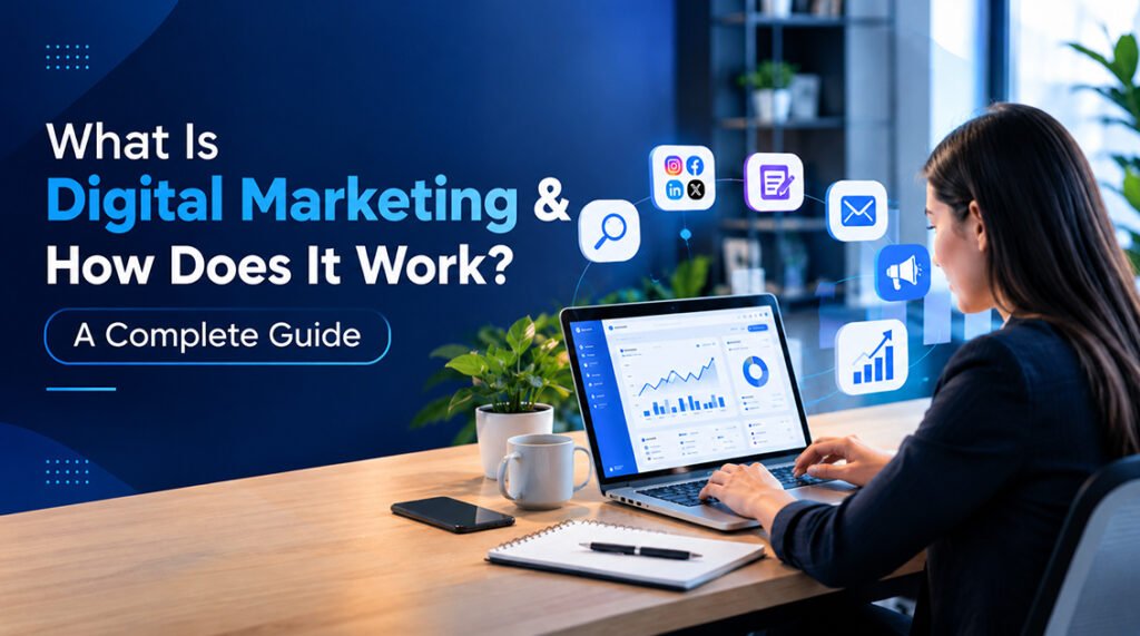 What is digital marketing and how does it work