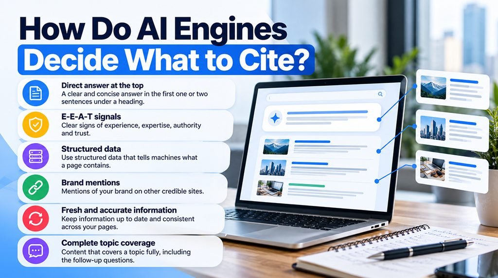 How Do AI Engines Decide What to Cite