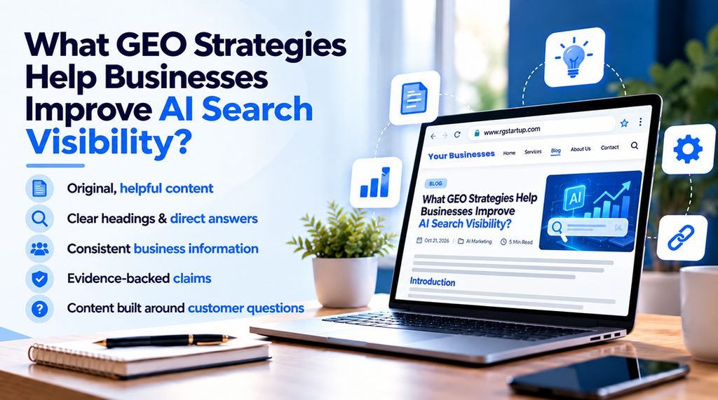 What GEO Strategies Help Businesses Improve AI Search Visibility