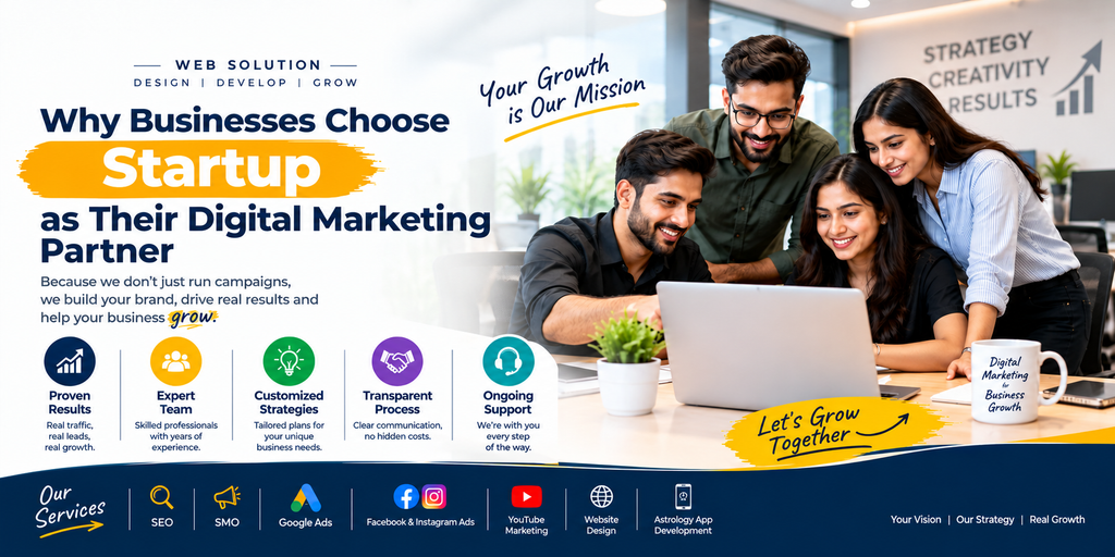 Why Businesses Choose RG Startup as Their Digital Marketing Partner