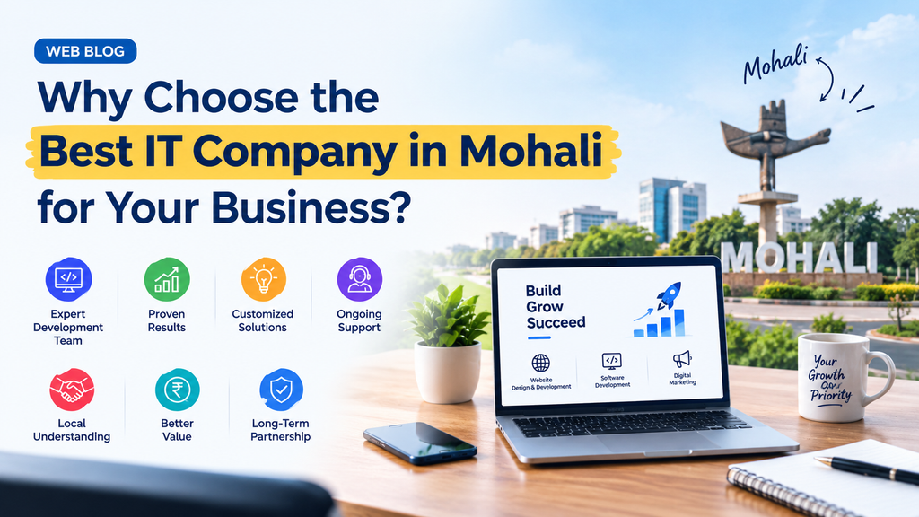 Why Choose the Best IT Company in Mohali