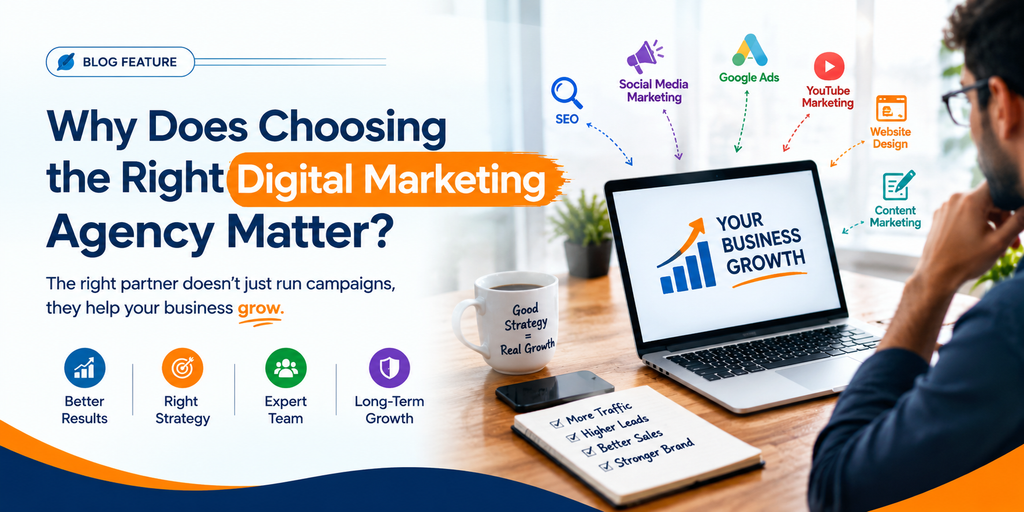 Why Does Choosing the Right Digital Marketing Agency Matter